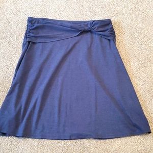 Knee length Patagonia skirt, blue, women's L